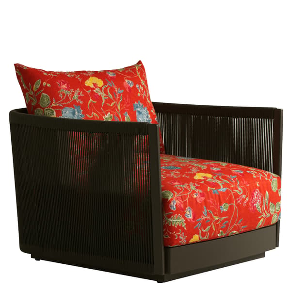 Tissu d'ameublement Wild Wood Pumpkin Outdoor | Andrew Martin - vue de détail | REMO-HOME
