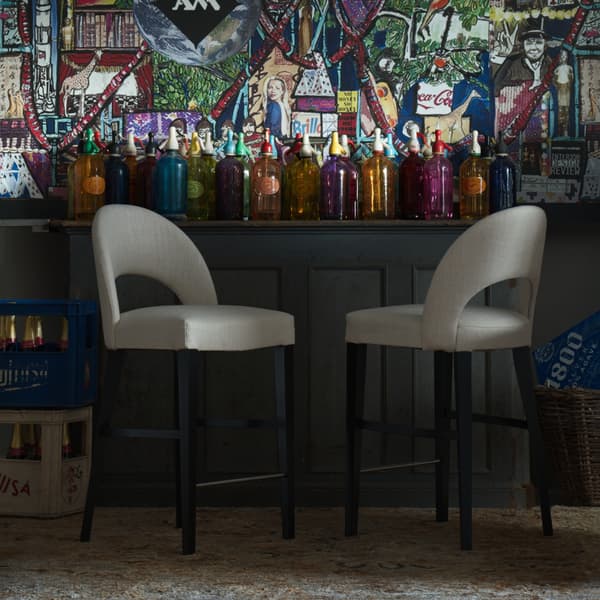 Tabouret de bar Dune Linen | Andrew Martin - vue de détail | REMO-HOME