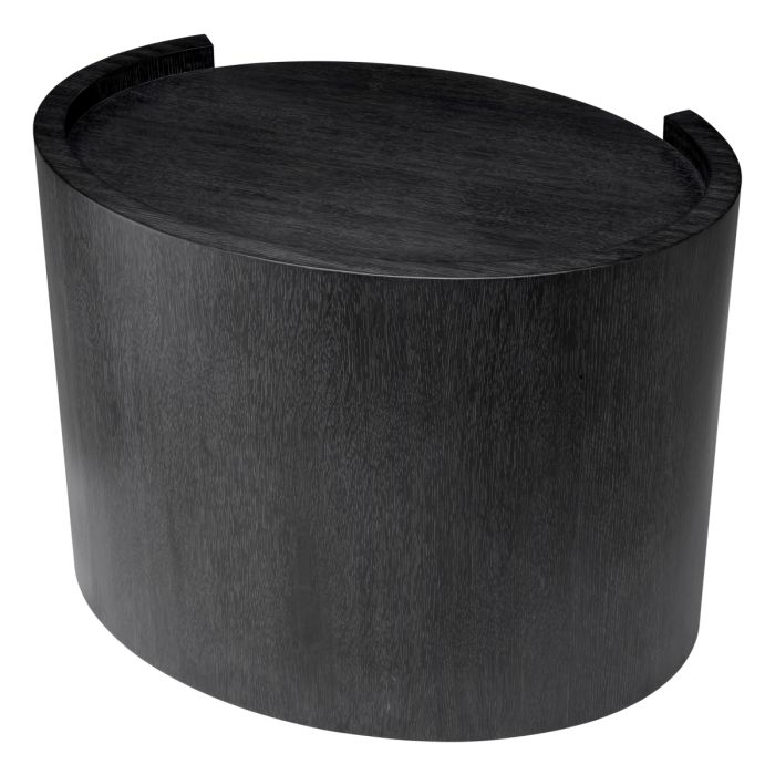 Table de chevet en chêne gris anthracite | Eichholtz Rosemberg
