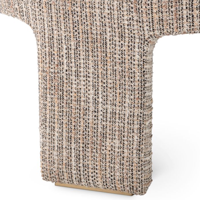 Fauteuil en tissu beige | Eichholtz Pebbles