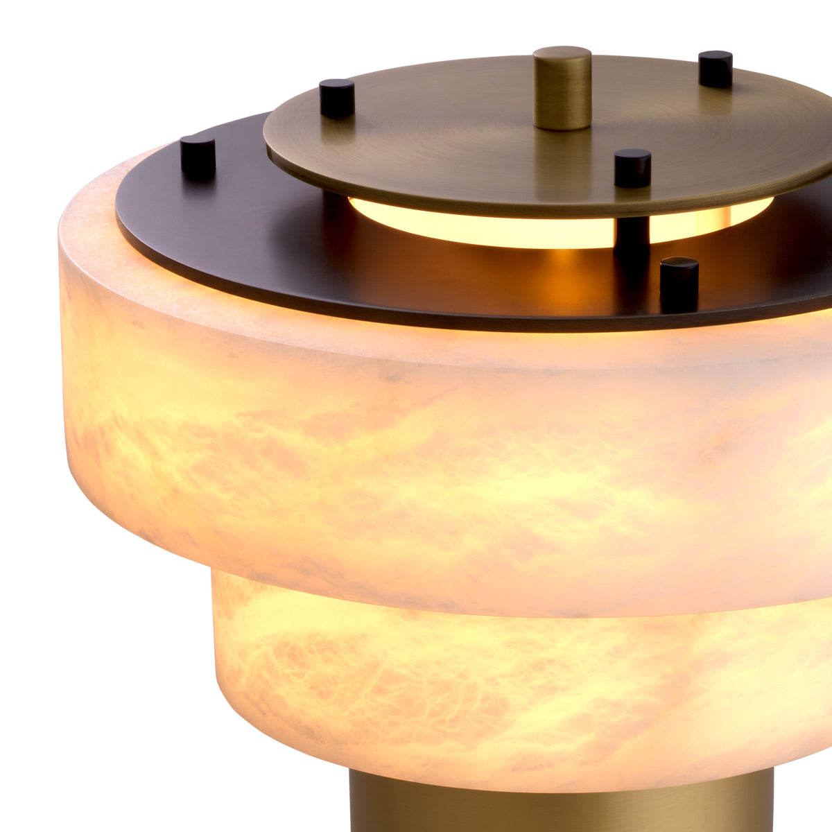Lampe de table en laiton antique | Eichholtz Zereno - vue d'ambiance | REMO-HOME