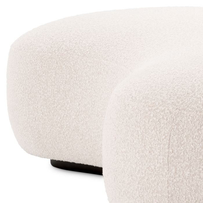 Banc bouclé crème | Eichholtz Bjorn