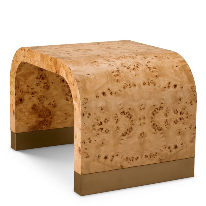 Table d'appoint en bois brun | Eichholtz Quinton