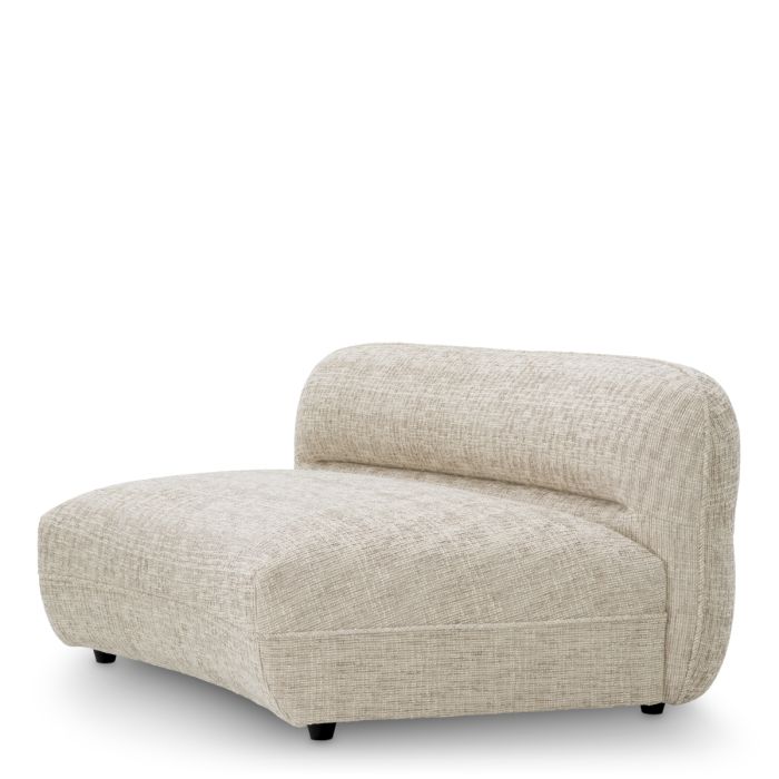 Module central modulable en tissu beige | Eichholtz Grand Avenue