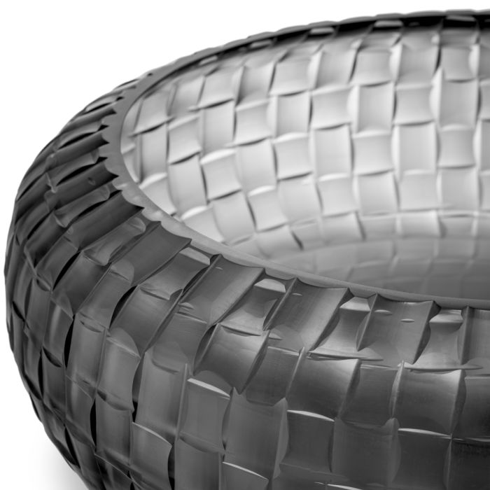 Vide poche verre soufflé gris | Eichholtz Varese