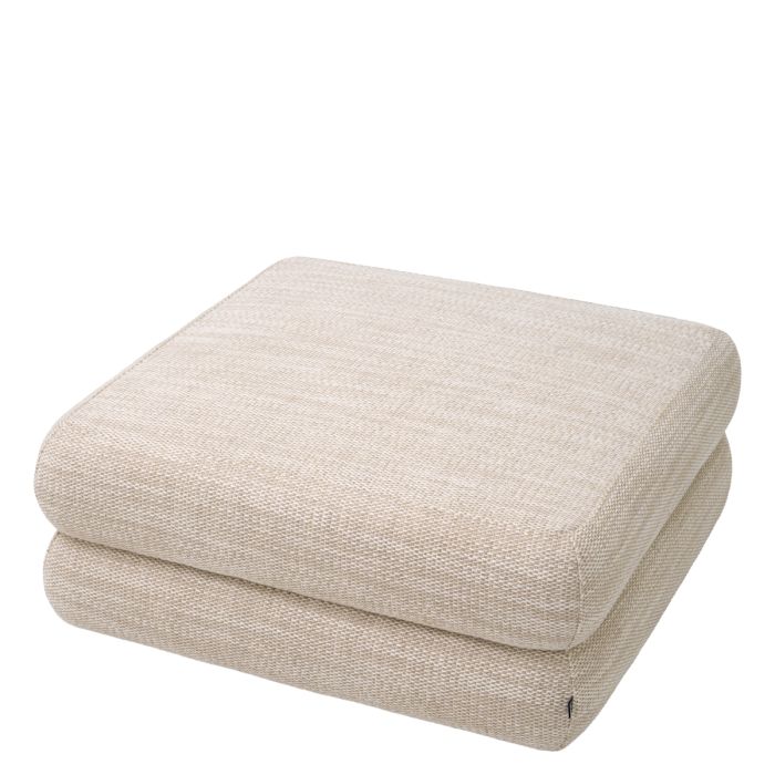 Pouf modulable en tissu sable | Eichholtz Malaga