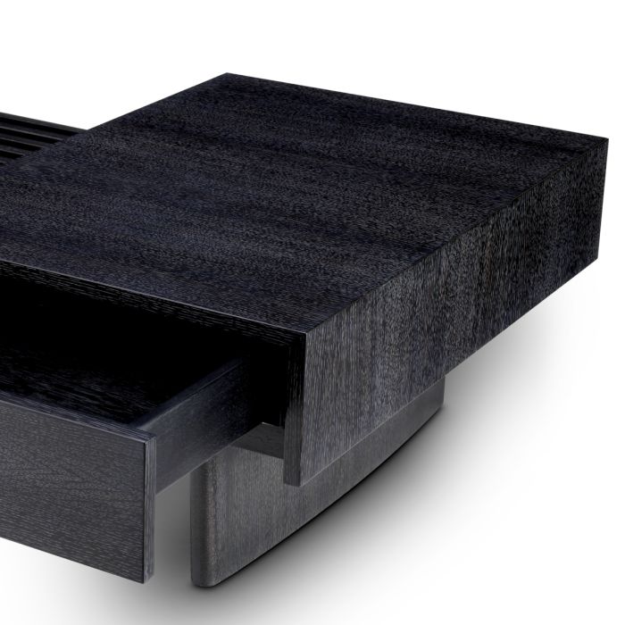 Table basse en chêne anthracite | Eichholtz The Crest