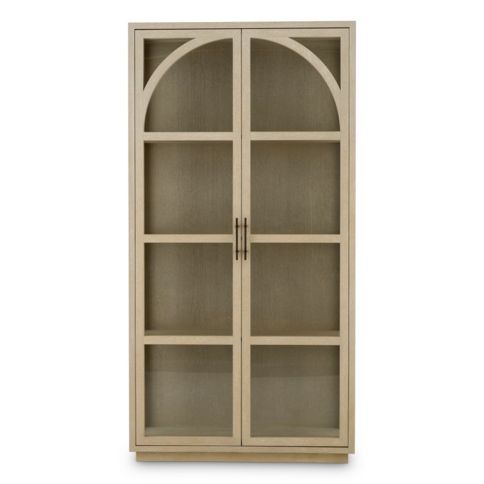 Vitrine en chêne blanchi | Eichholtz San Bernardino