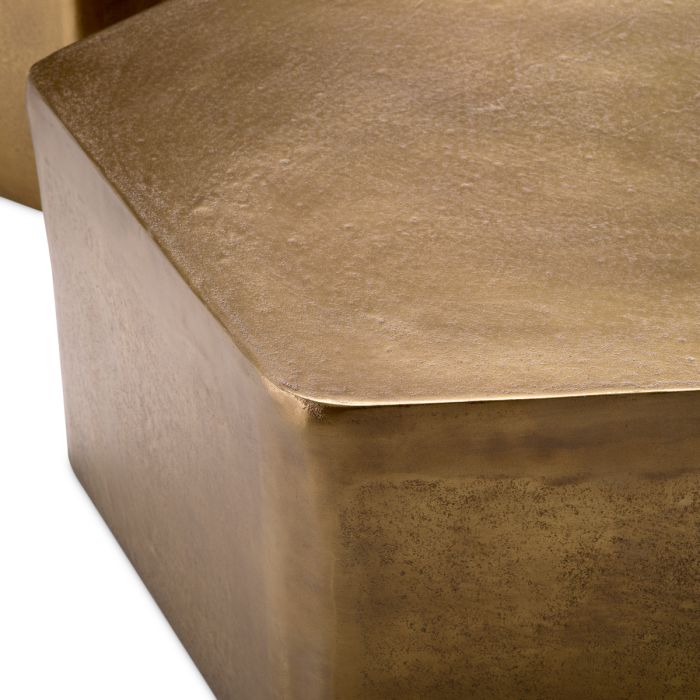 Table basse en laiton (lot de 3) | Eichholtz Veenazza