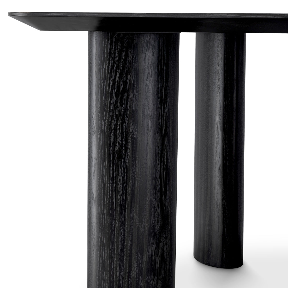 Table à manger en placage de chêne naturel | Eichholtz Bergman L - vue d'ambiance | REMO-HOME