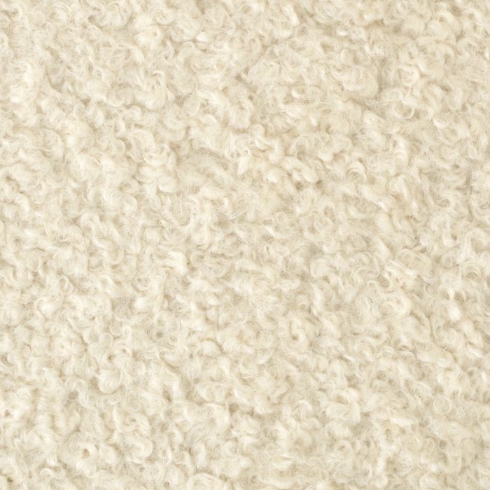 Fauteuil pivotant en tissu sherpa blanc | Eichholtz Mirage