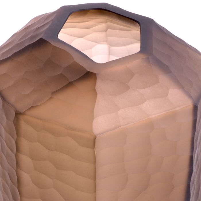 Vase en verre soufflé marron | Eichholtz Larisa