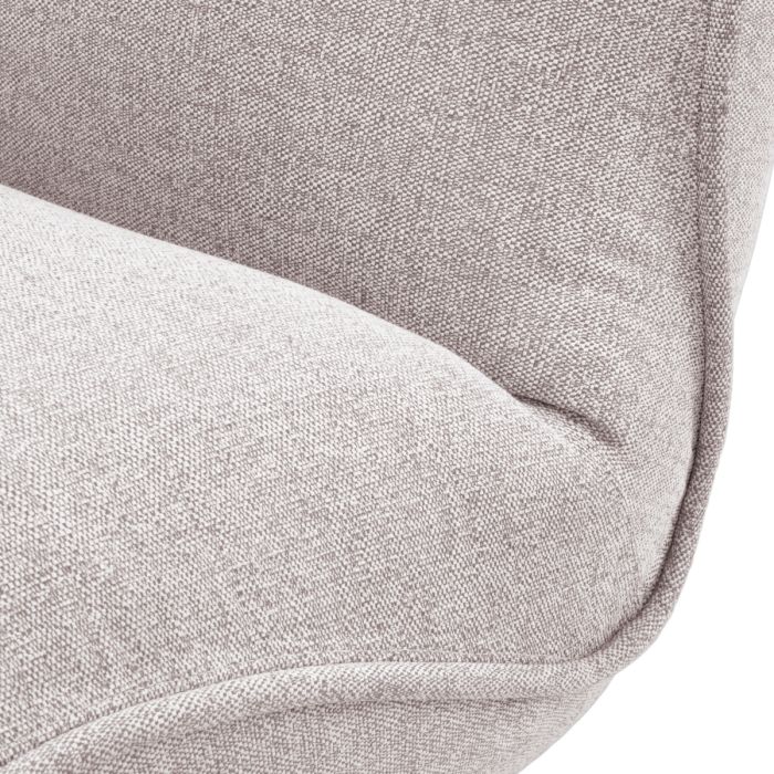 Fauteuil d'extérieur en tissu gris | Eichholtz Relax