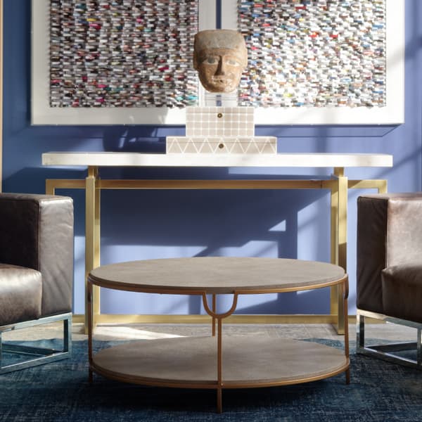Table basse Katia Cream | Andrew Martin - vue de détail | REMO-HOME