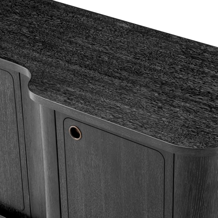 Buffet en chêne gris anthracite | Eichholtz Caprioli