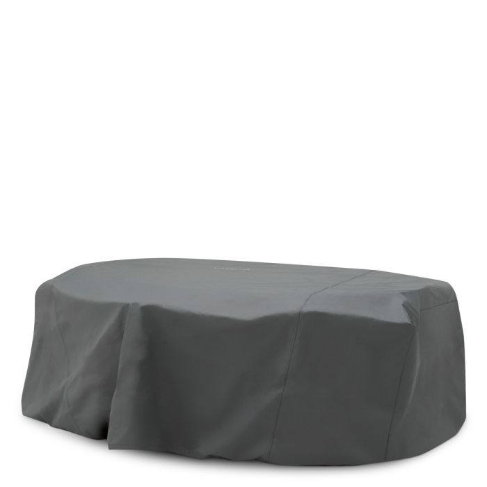 Table extérieure ovale en bronze et céramique | Eichholtz Volterra