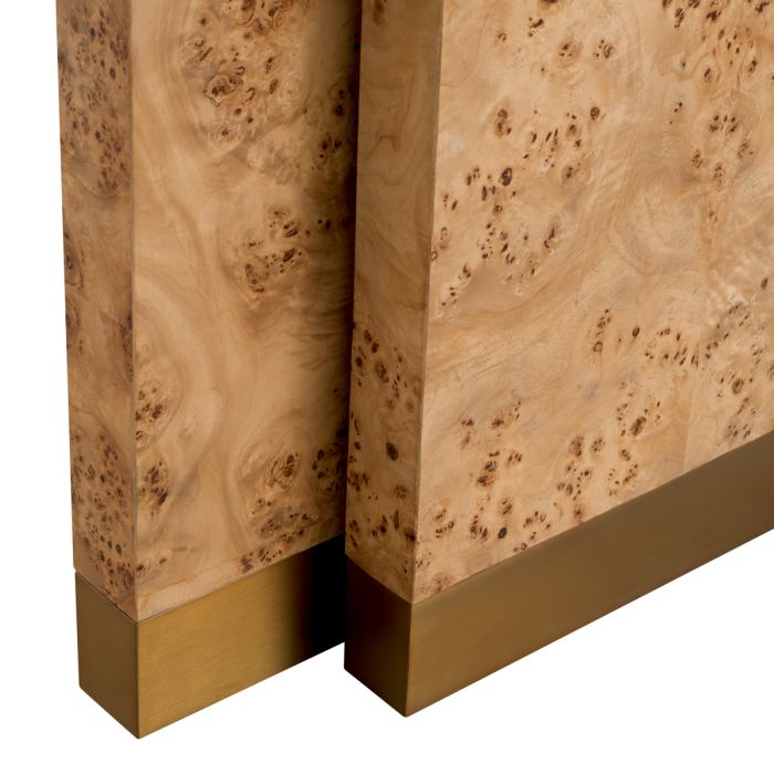 Console en bois brun (lot de 2) | Eichholtz Quinton