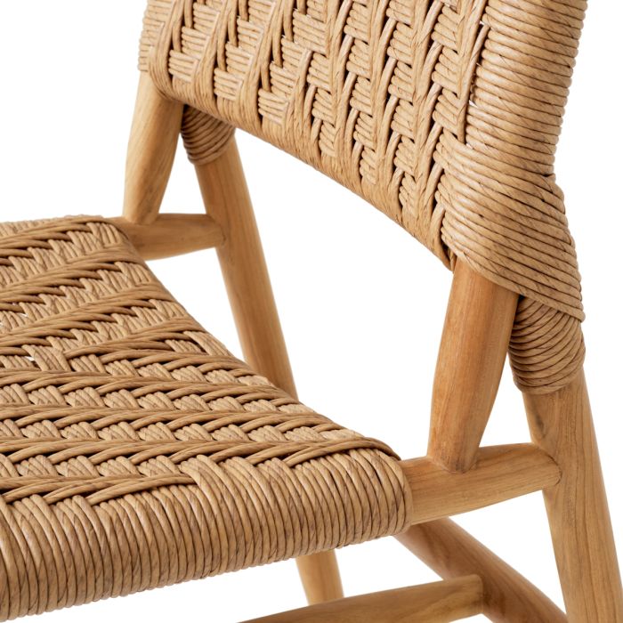 Chaise extérieure en teck (lot de 2) | Eichholtz Laroc