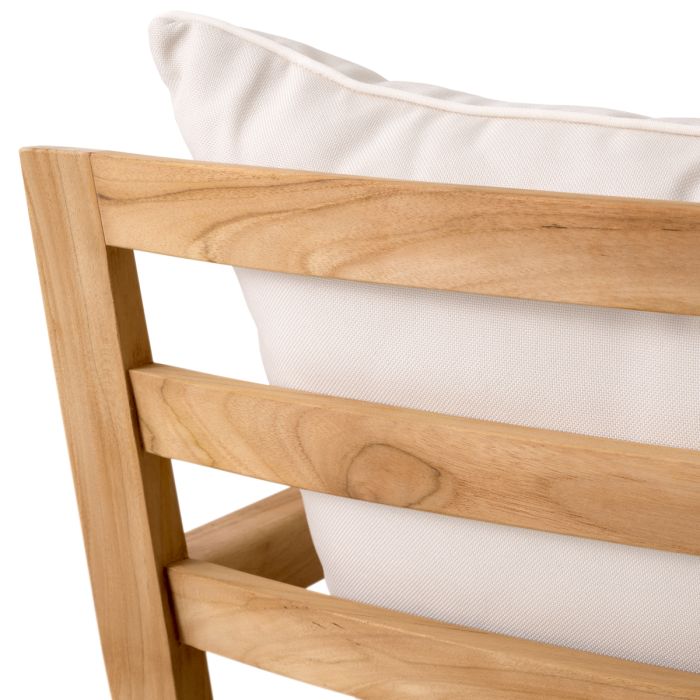 Fauteuil d'extérieur en teck | Eichholtz Hera