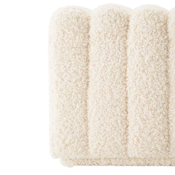 Banc molletonné blanc | Eichholtz Bente
