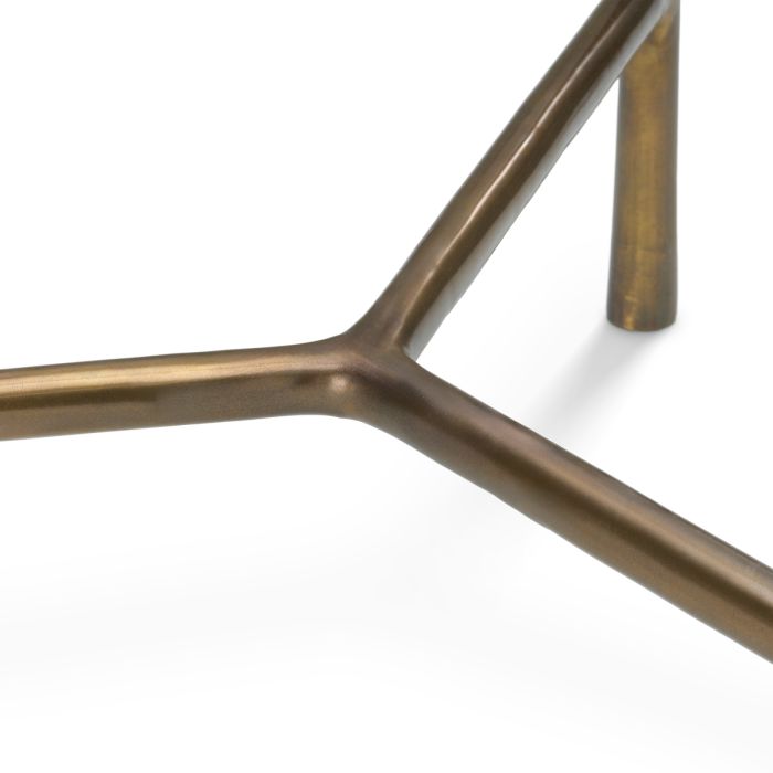 Table basse dorée en verre soufflé (lot de 3) | Eichholtz Baldovini