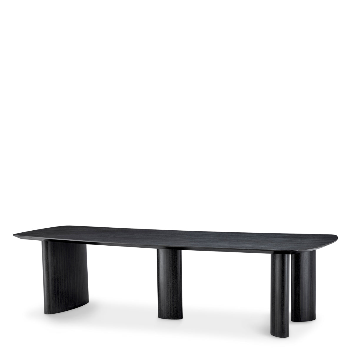 Table à manger en placage de chêne naturel | Eichholtz Bergman L - vue d'ambiance | REMO-HOME