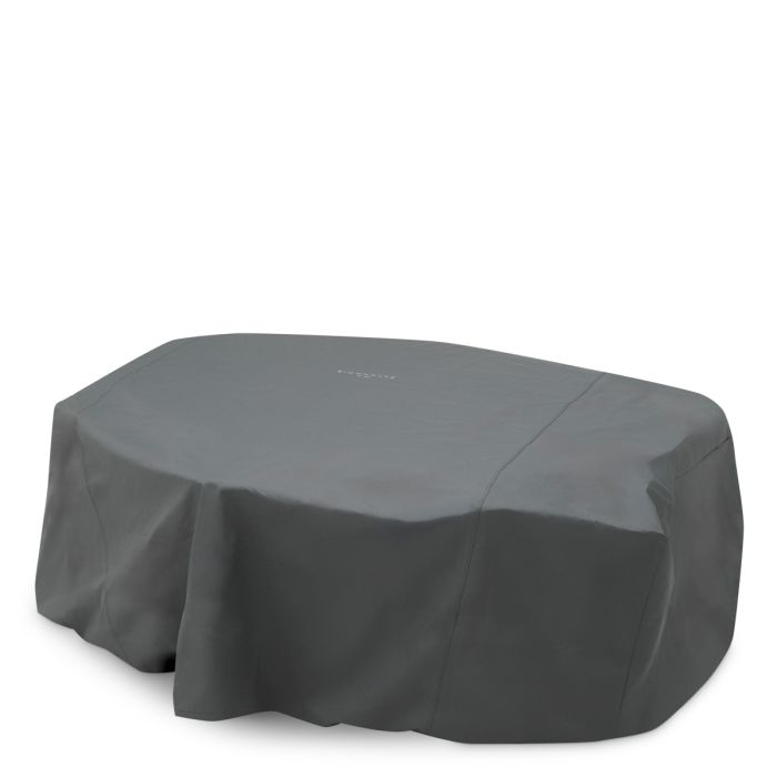 Table extérieure ovale en bronze et céramique | Eichholtz Volterra
