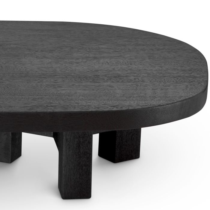 Table basse en bois anthracite | Eichholtz Libertine