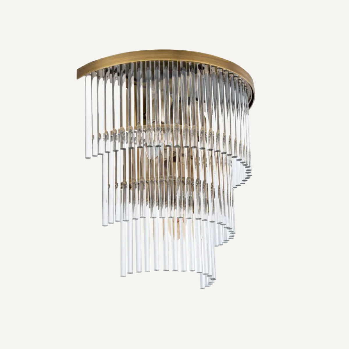 Applique murale dorée en verre transparent | Eichholtz East | REMO-HOME, mobilier et décoration d'intérieur