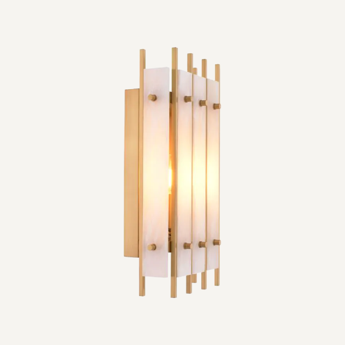 Applique murale dorée en albâtre | Eichholtz Sparks S | REMO-HOME, mobilier et décoration d'intérieur