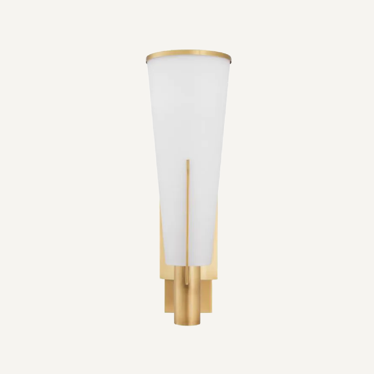Applique murale dorée en verre blanc | Eichholtz Dino | REMO-HOME, mobilier et décoration d'intérieur