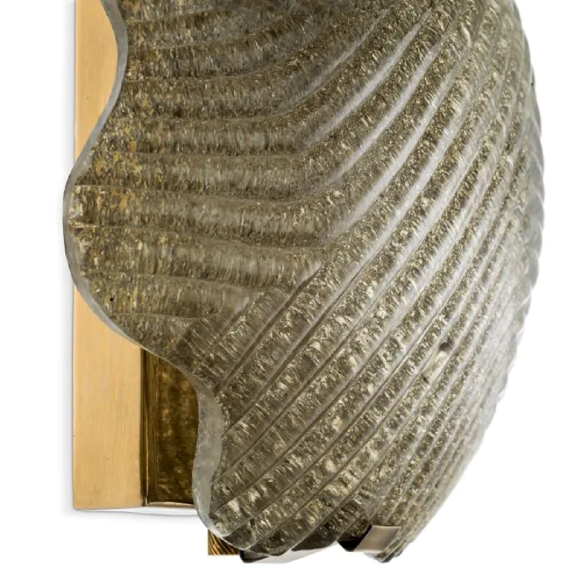 Applique murale dorée en verre opaque | Eichholtz Nuria | REMO-HOME, mobilier et décoration d'intérieur