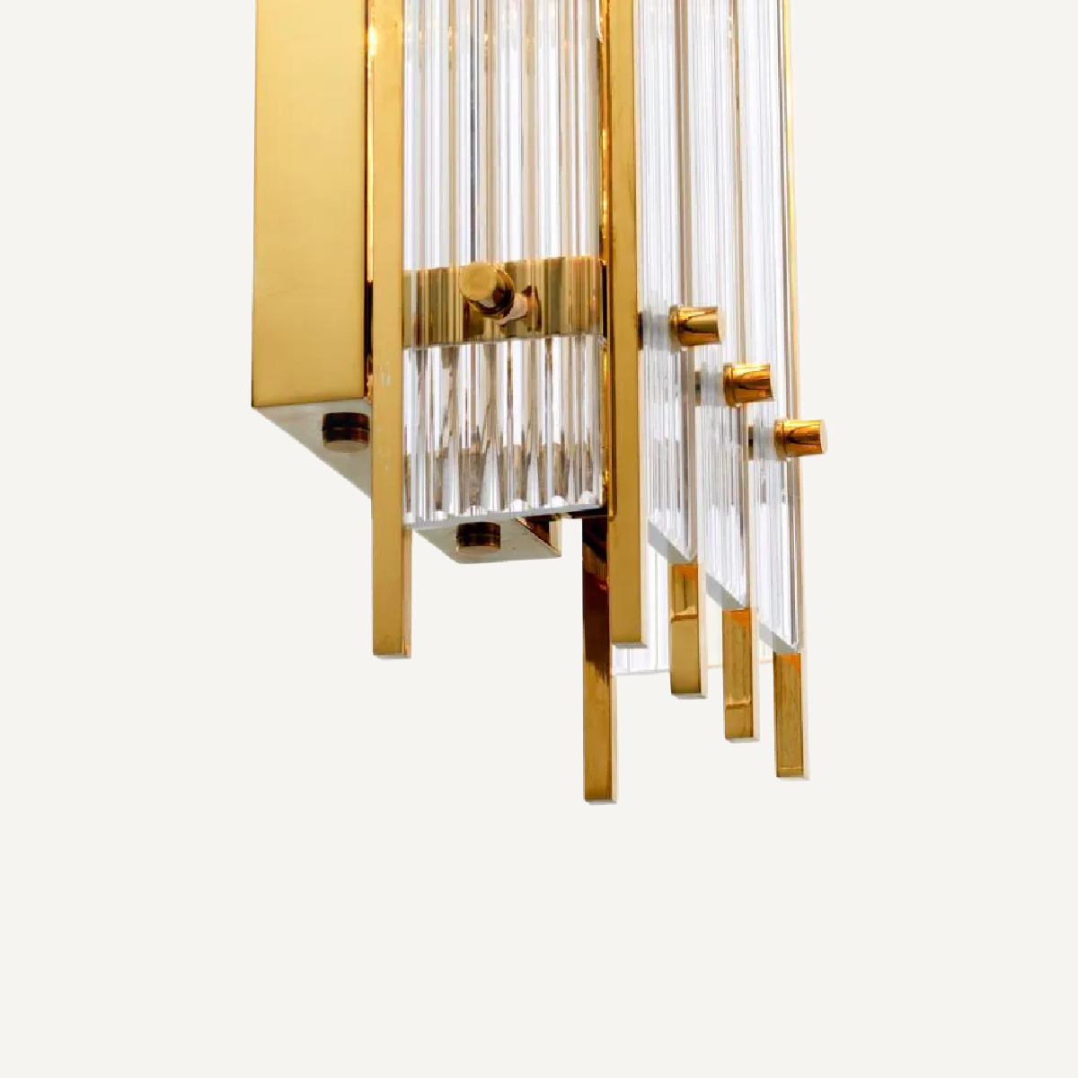 Applique murale dorée en verre transparent | Eichholtz Sparks L | REMO-HOME, mobilier et décoration d'intérieur