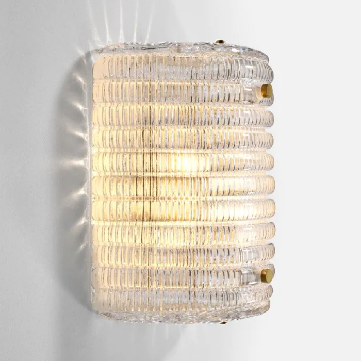 Applique murale dorée et verre transparent | Eichholtz Elix | REMO-HOME, mobilier et décoration d'intérieur
