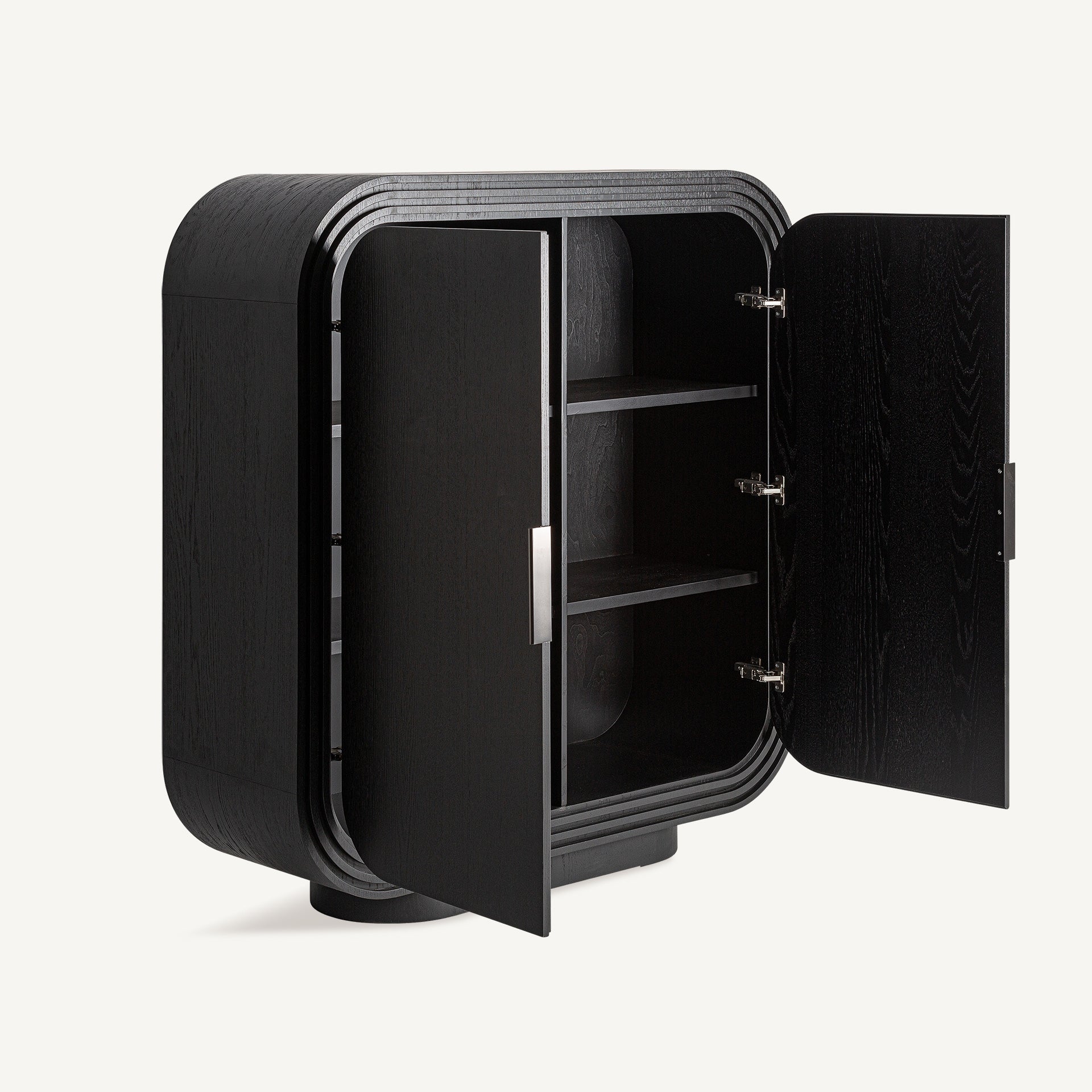 Armoire bois chêne art déco noir | VICAL Rize | REMO-HOME, mobilier design et décoration d'intérieur