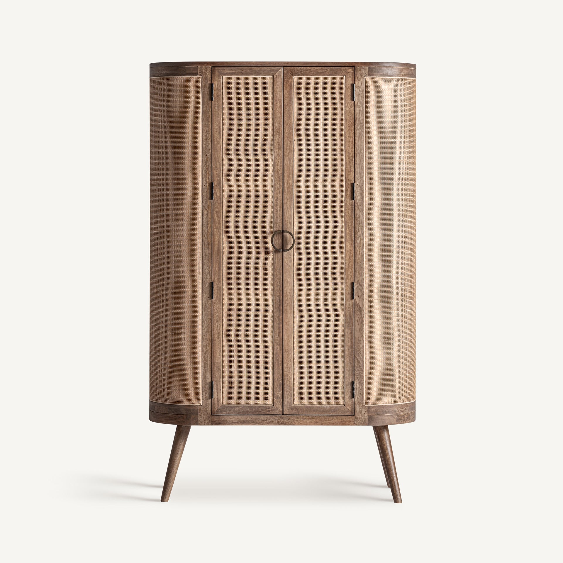 Armoire en bois de manguier et rotin | VICAL Beckley | REMO-HOME, mobilier design et décoration d'intérieur