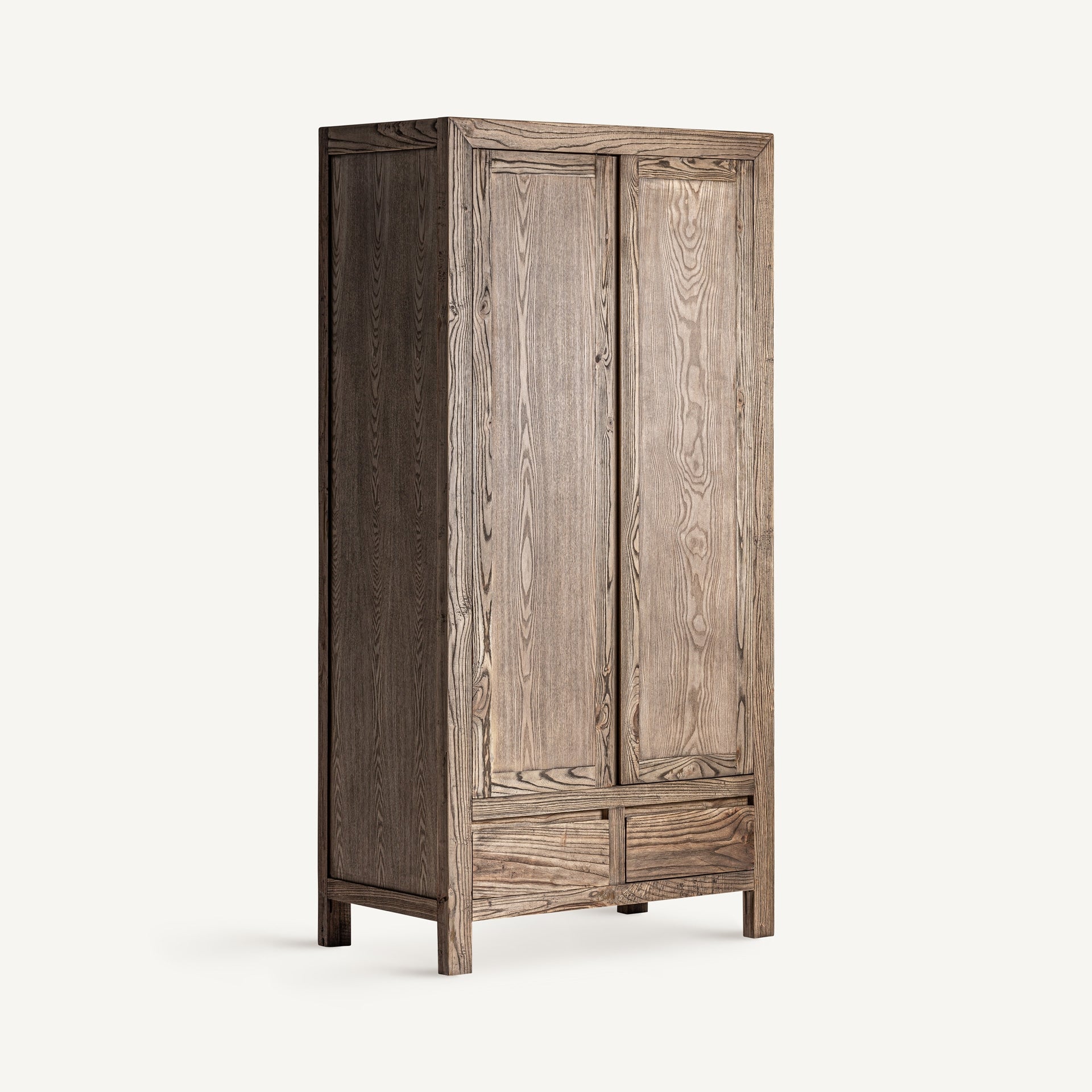 Armoire rustique bois d'orme marron | VICAL Thouars | REMO-HOME, mobilier design et décoration d'intérieur