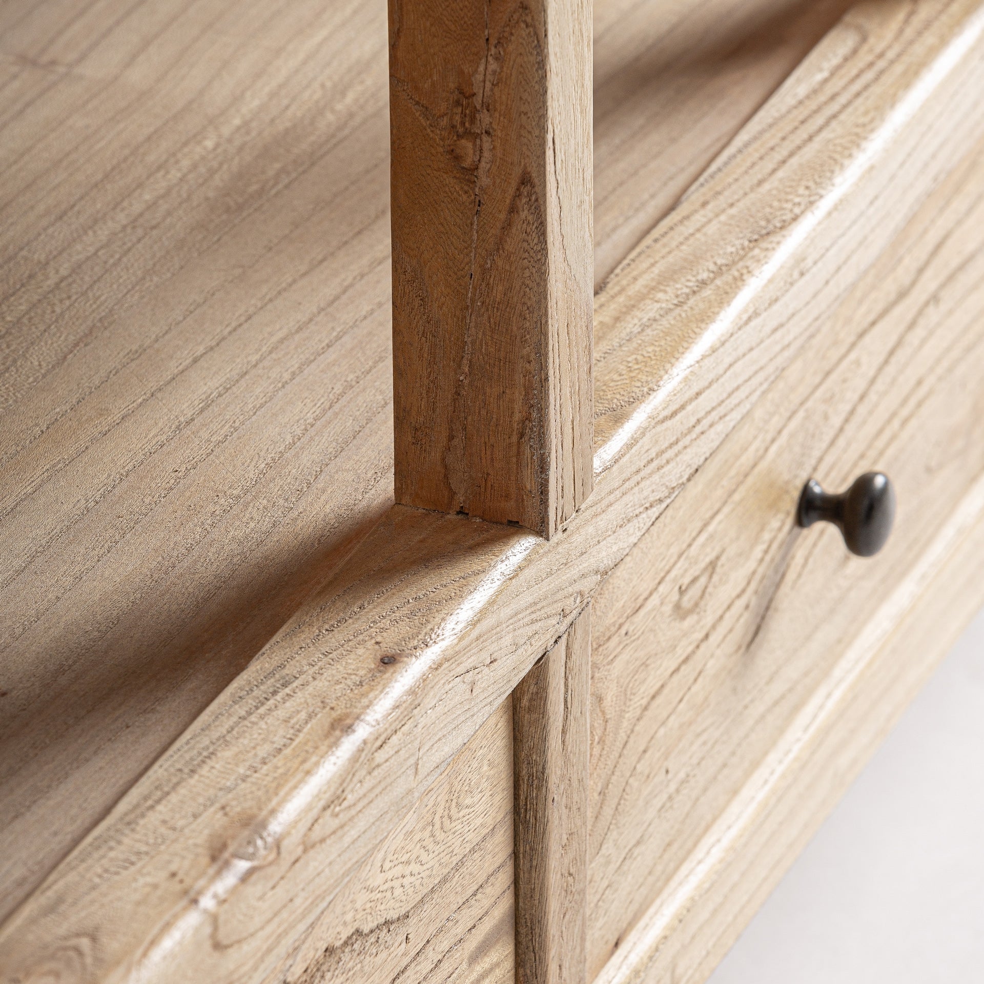 Bibliothèque modulable bois d'orme recyclé | VICAL Brecey | REMO-HOME, mobilier design et décoration d'intérieur