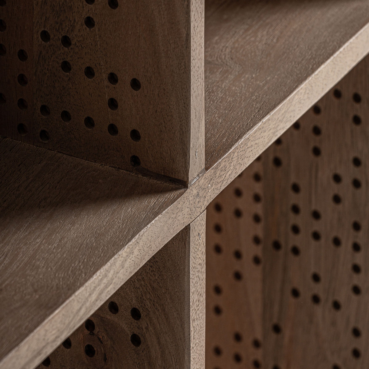 Bibliothèque en bois de manguier | VICAL Jacquard | REMO-HOME, mobilier design et décoration d'intérieur