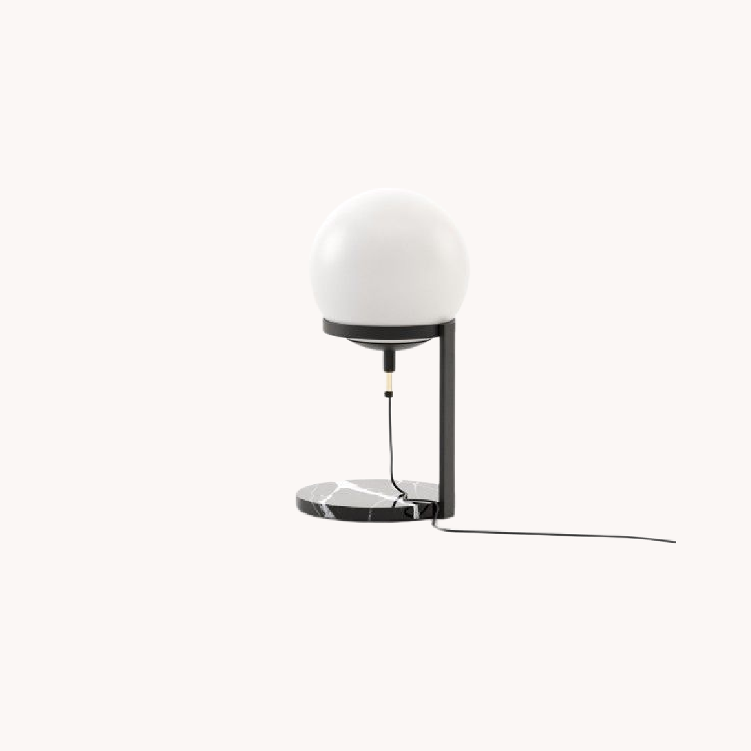 Lampe de bureau en marbre | Laskasas Clarke