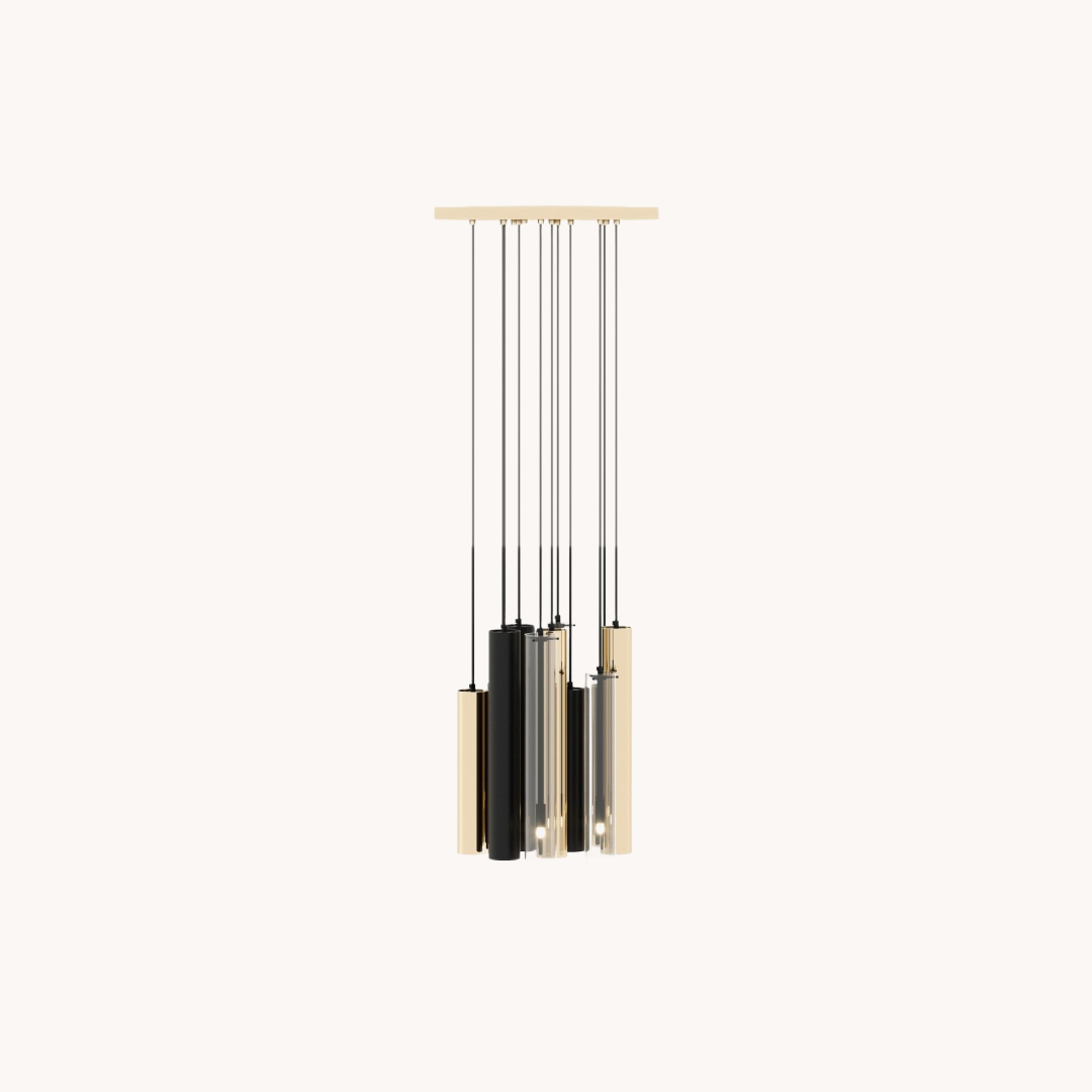 Suspension en acier inoxydable | Laskasas Jazz | REMO, mobilier et décoration d'intérieur