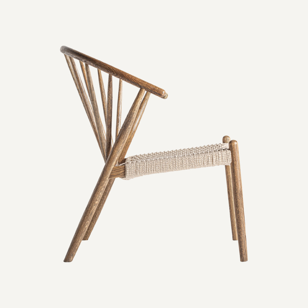 Chaise d'appoint en bois de chêne | Vical Morbihan