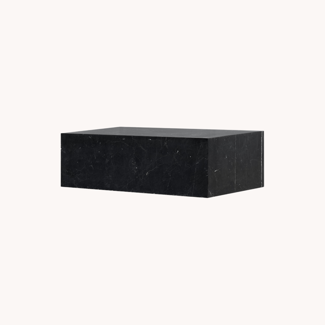 Table basse en marbre noir | Grado Sugar