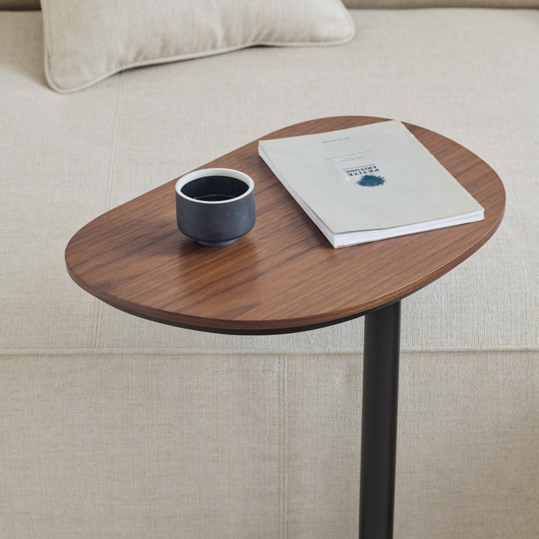 Table d'appoint en bois de noyer | Grado Toffee