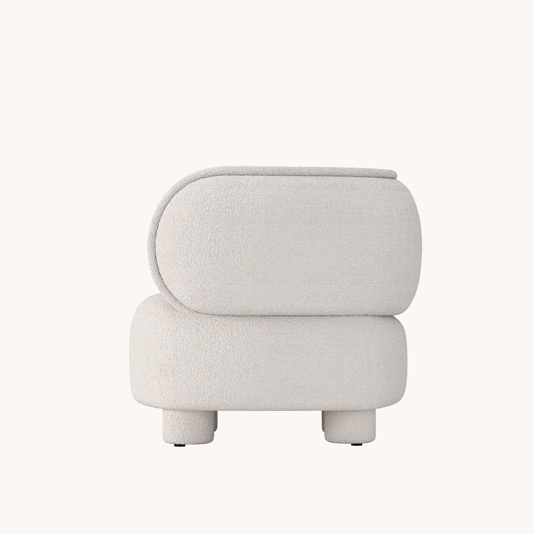 Fauteuil d'appoint en tissu | Grado Ding