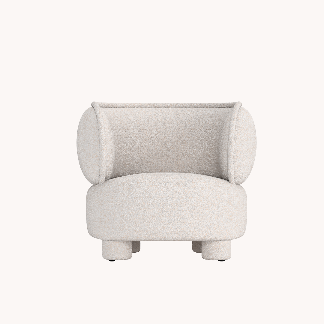 Fauteuil d'appoint en tissu | Grado Ding