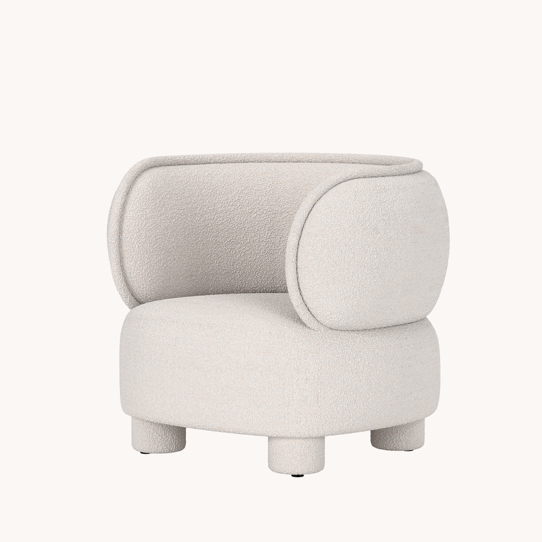 Fauteuil d'appoint en tissu | Grado Ding