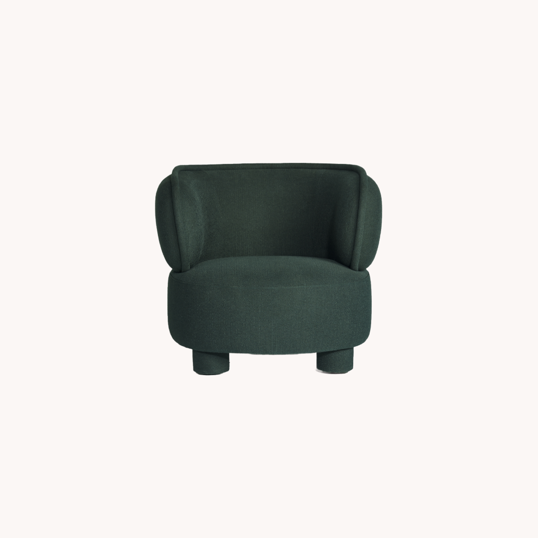 Fauteuil d'appoint en tissu | Grado Ding