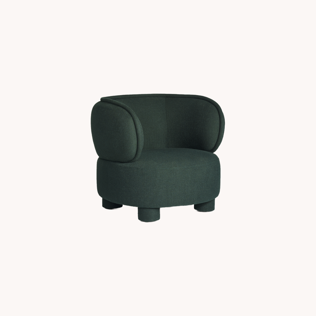 Fauteuil d'appoint en tissu | Grado Ding