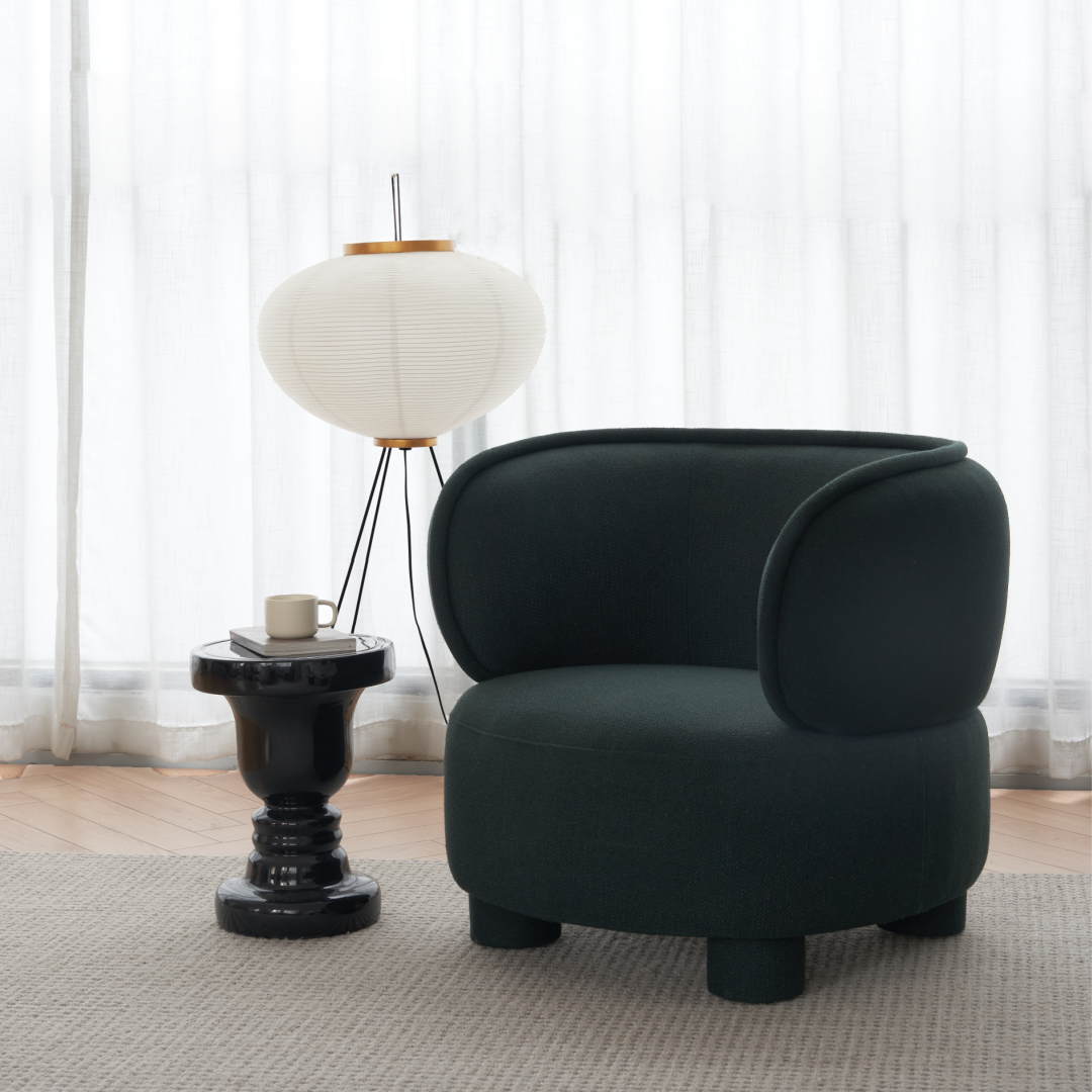 Fauteuil d'appoint en tissu | Grado Ding